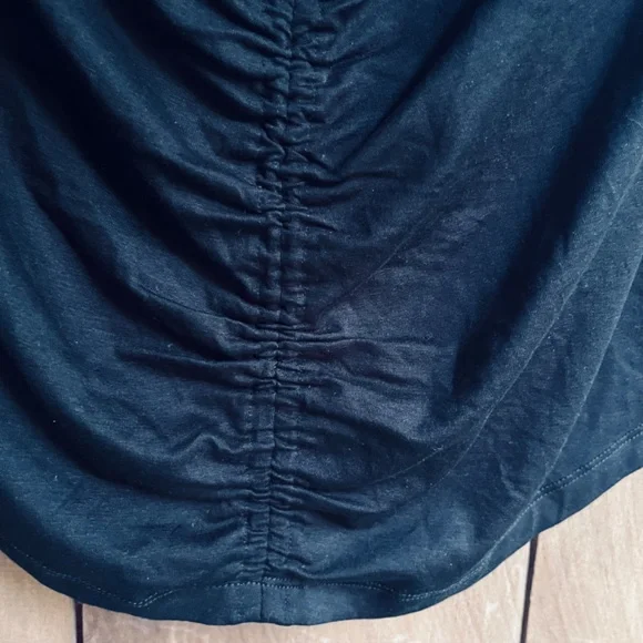 REISS Solare Cutout Halter Black Top Viscose Jersey Size L Made In Turkey - Picture 13 of 15